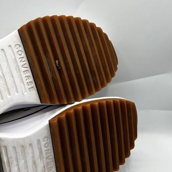 Converse Sneakers Mens 5.5 Womens 7 White Run Star Hike High Top Chuck Taylor - Picture 11 of 13